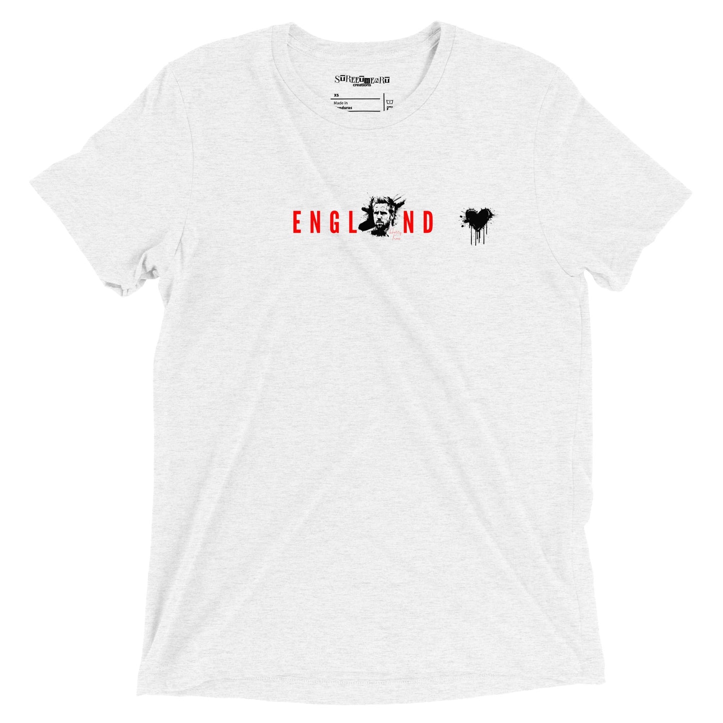 England Short Sleeve T-shirt #Footie - StreetHeartCreations