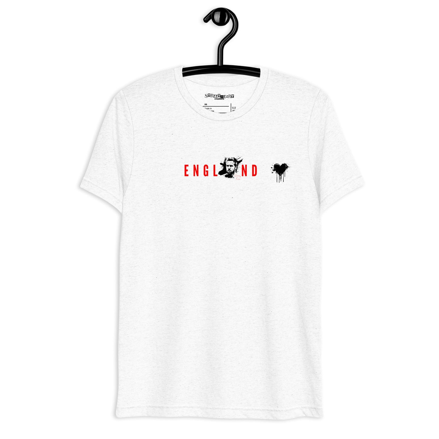 England Short Sleeve T-shirt #Footie - StreetHeartCreations