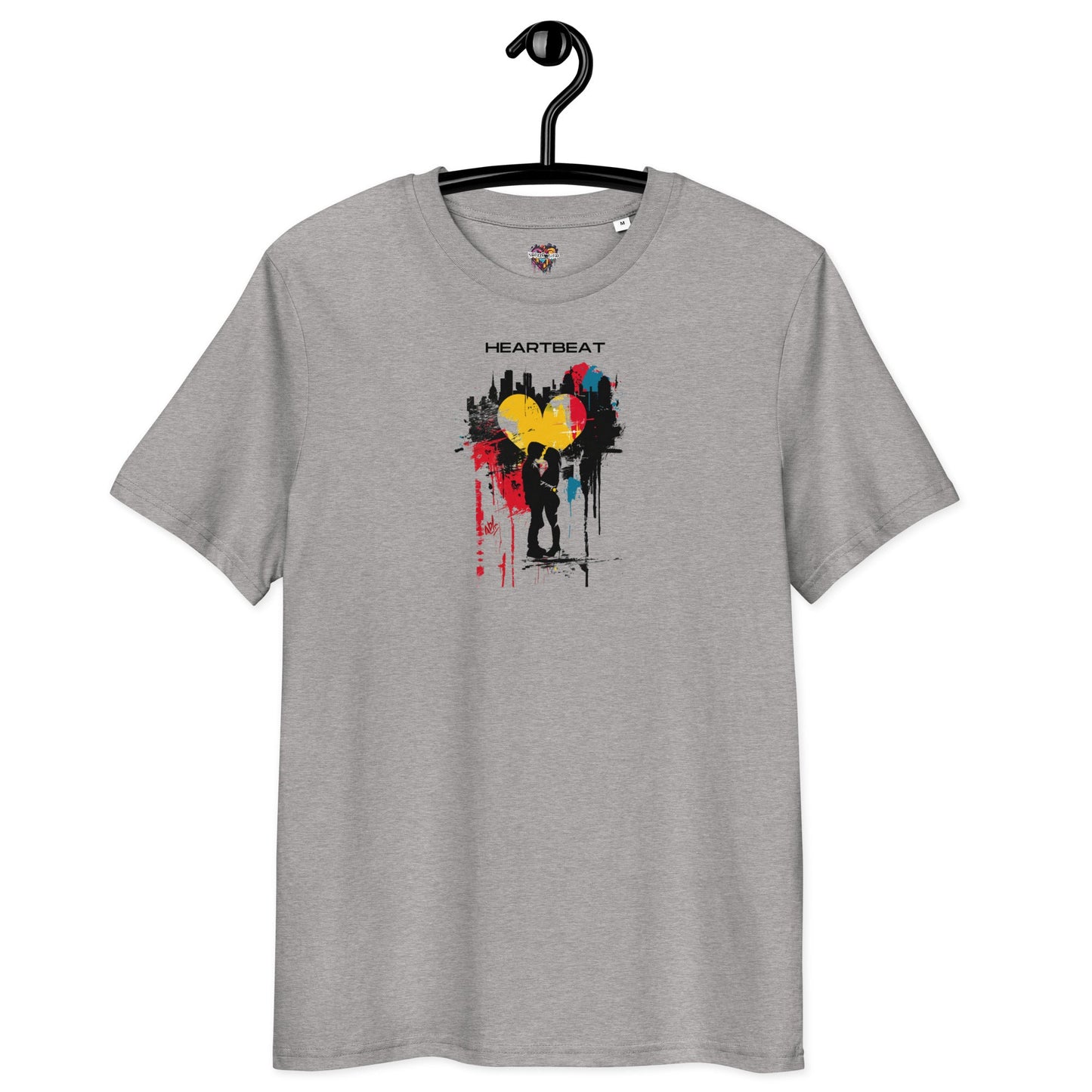 Organic T-shirt - #essence - Heartbeat - StreetHeartCreations
