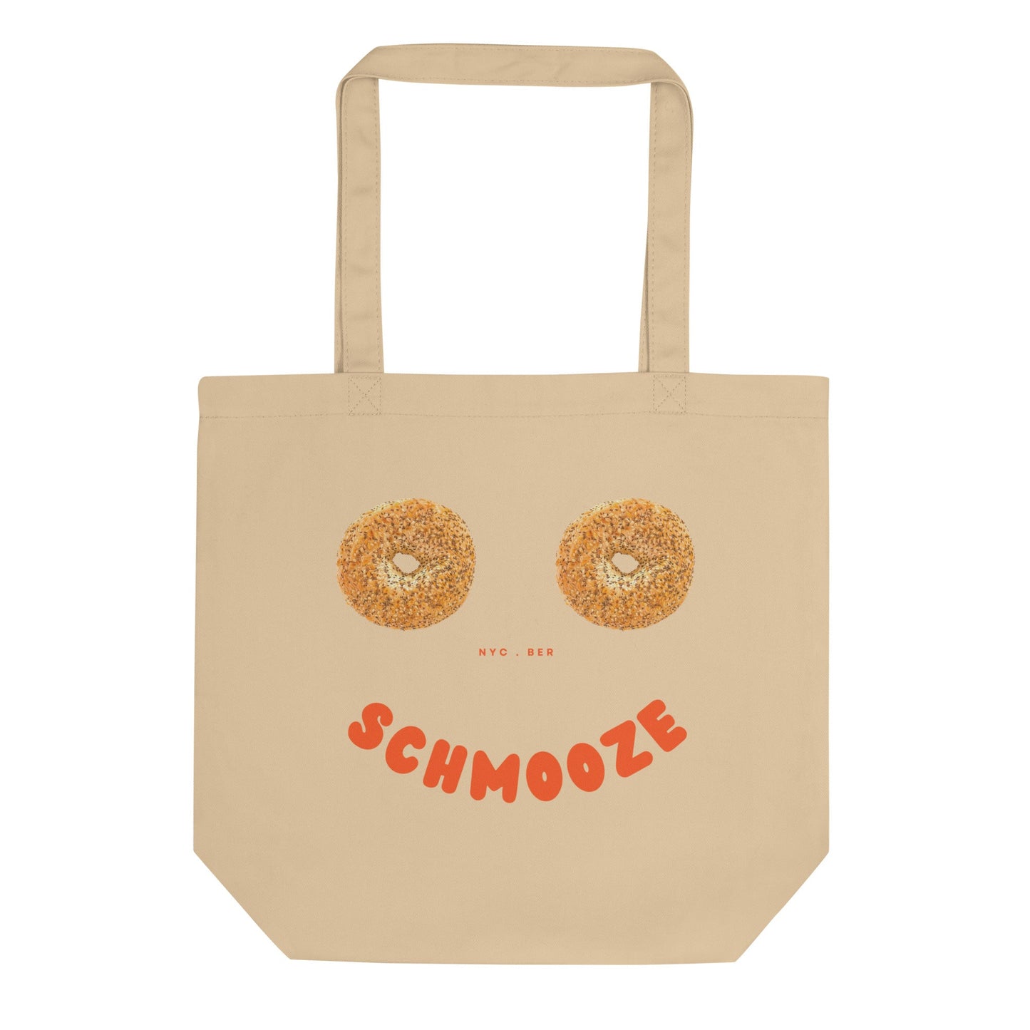 Schmooze Berlin Bagel Tote Bag - StreetHeartCreations