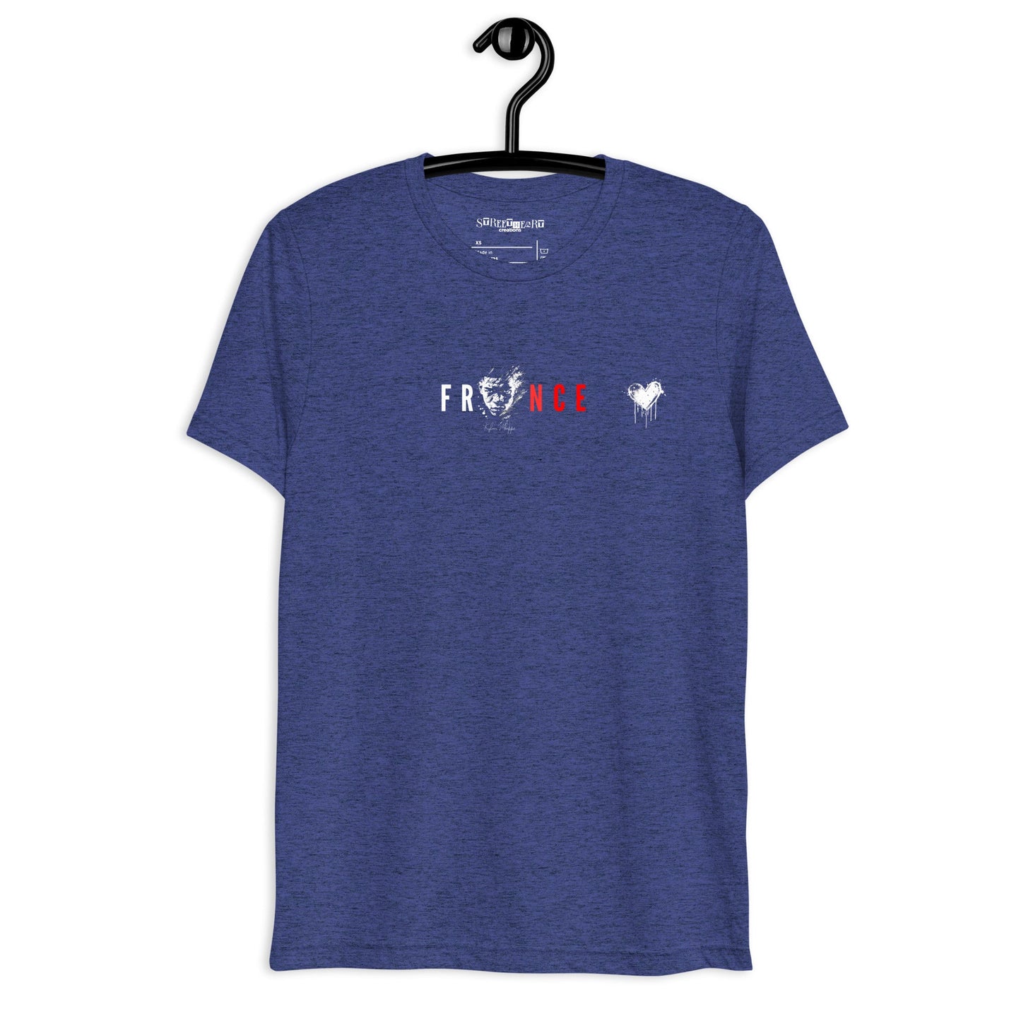 France Short Sleeve T-shirt #Footie - StreetHeartCreations